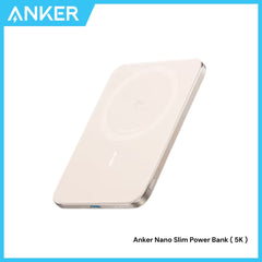 ANKER - Nano Slim 5000mAh Magsafe Power Bank - Gold