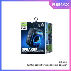 REMAX RB-M11 YUMKER Series Portable Party Speaker (5W) - Black
