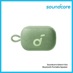 SOUNDCORE - Select 4 Go Bluetooth Portable Speaker - Green