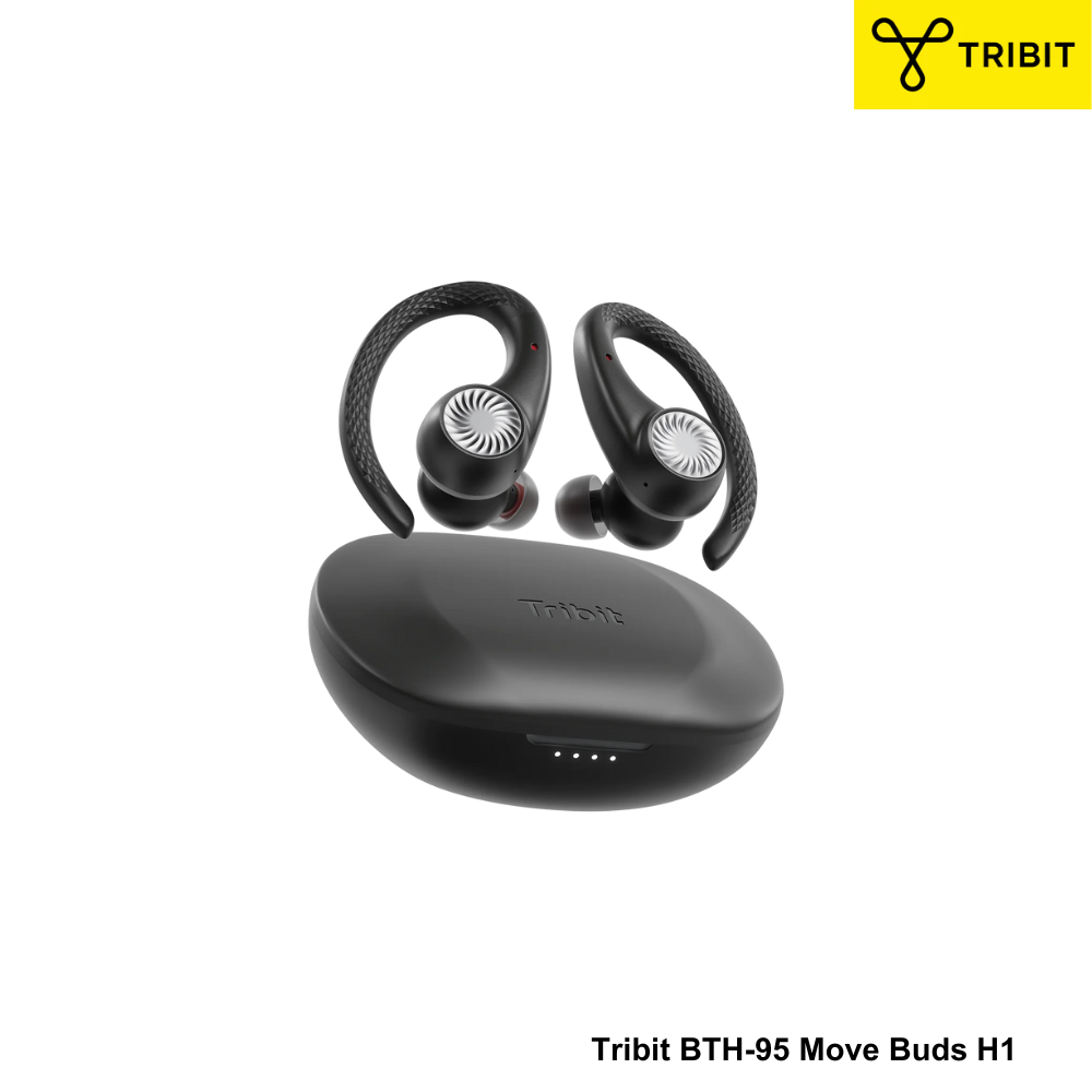 TRIBIT BTH-95 Move Buds H1 True Wireless Earbuds - Black