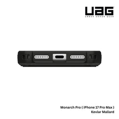 UAG - Monarch Pro Case For iPhone 17 Pro Max - Kevlar Mallard
