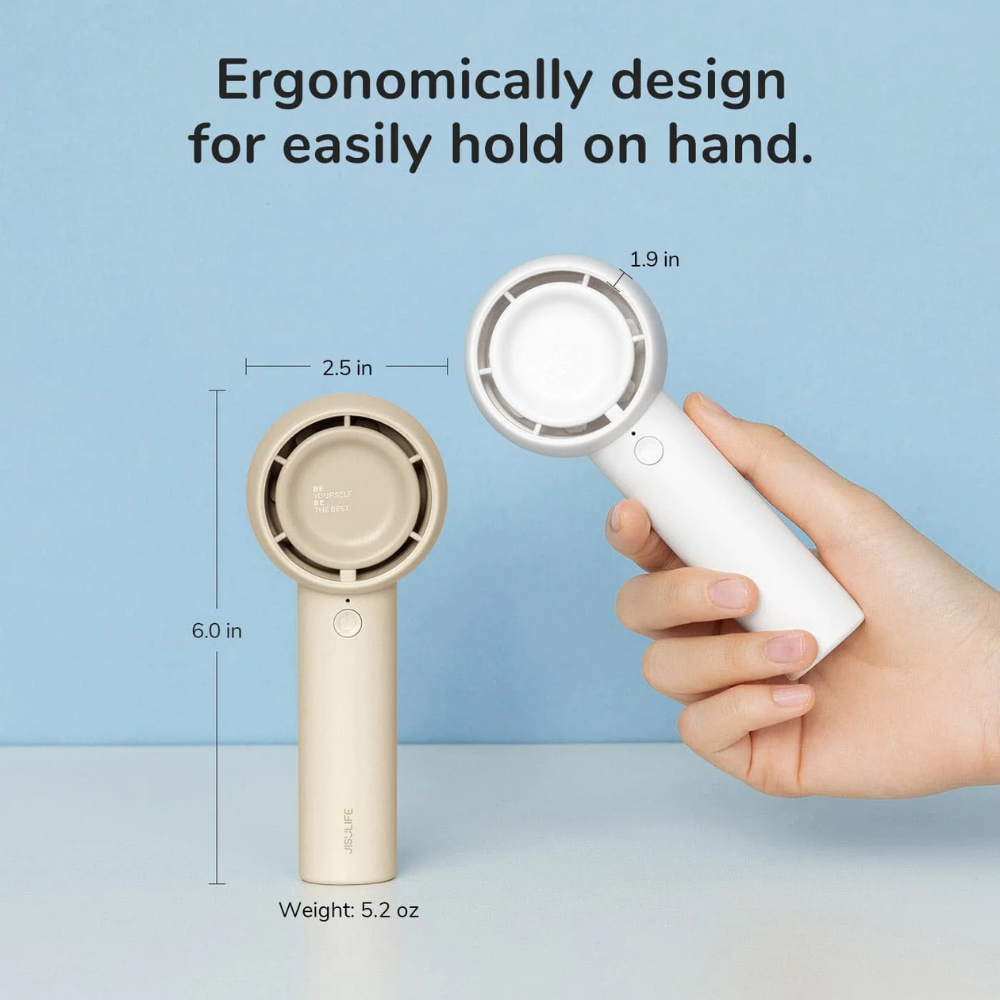 JisuLife - Handheld Fan Life 5 ( 4500mAh ) - White