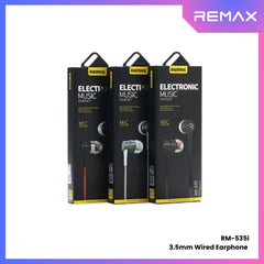 REMAX - RM-535I 3.5mm Wired Earphone - White