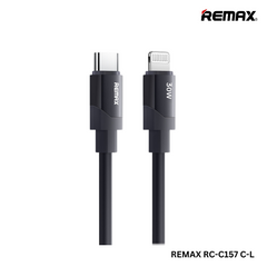 REMAX RC-C157 C-L Kyecha Series 2A All-Compatible Liquid Silicone Fast Charging Data Cable Type-C to Lightning (1.2M)(30W)