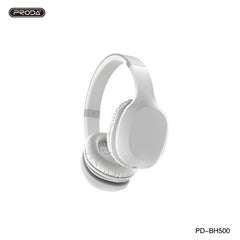 PRODA PD-BH500 MANMO WIRELESS HEADPHONE - White
