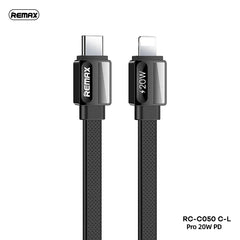 REMAX RC-C050 C-L PLATINUM PRO 20W PD FAST CHARGING DATA CABLE FOR TYPE-C TO IPH () (20W)