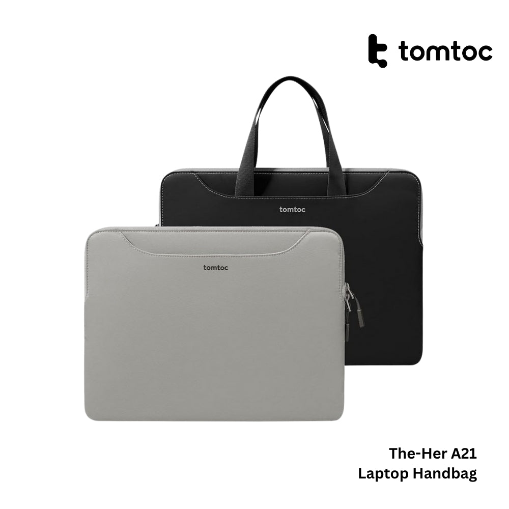 Tomtoc - TheHer-A21 Laptop Handbag ( 13.5 - 14 Inch ) - Grey