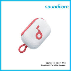 SOUNDCORE - Select 4 Go Bluetooth Portable Speaker - Cream White