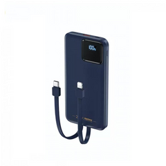 REMAX RPP-500 10000mAh SUJI SERIES PD20W+QC22.5W FAST CHARGING CABLE POWER BANK-Blue