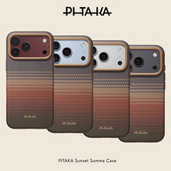 PITAKA - Summa Case For iPhone 18 Pro - Sunset