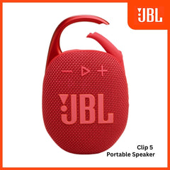 JBL - Clip 5 Portable Bluetooth Speaker - Red