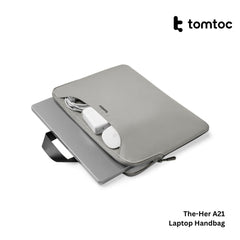Tomtoc - TheHer-A21 Laptop Handbag ( 13.5 - 14 Inch ) - Grey