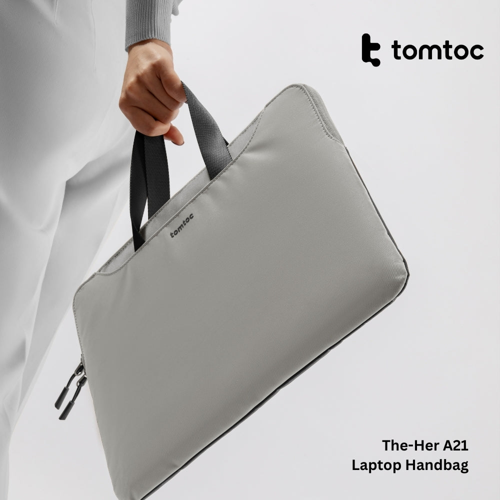 Tomtoc - TheHer-A21 Laptop Handbag ( 13.5 - 14 Inch ) - Grey