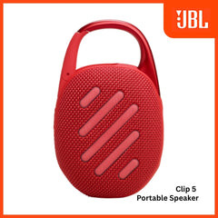 JBL - Clip 5 Portable Bluetooth Speaker - Red