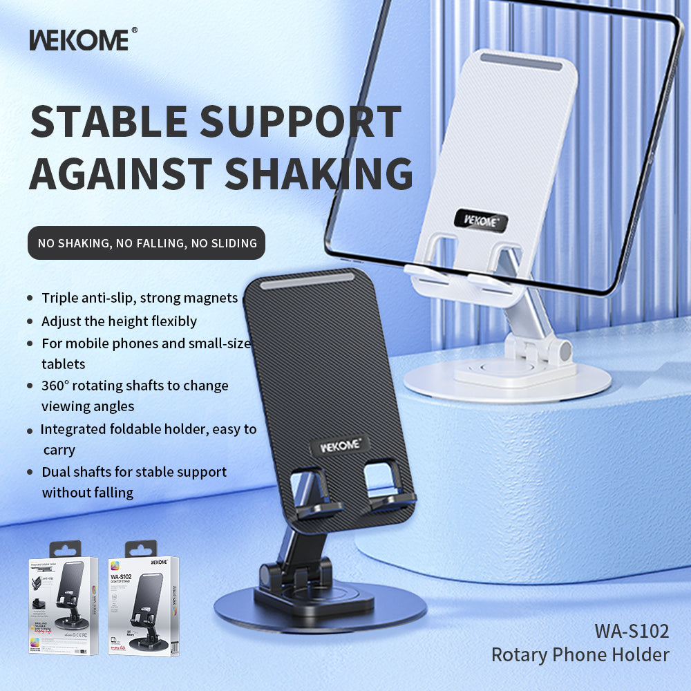 WEKOME WA-S102 ROTARY DESKTOP PHONE HOLDER