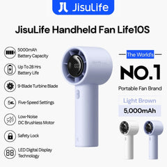 JisuLife - Handheld Fan Life 10S (5000mAh) - Sunny Blue