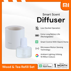Xiaomi - Smart Scent Diffuser & Refiller (Wood and tea）