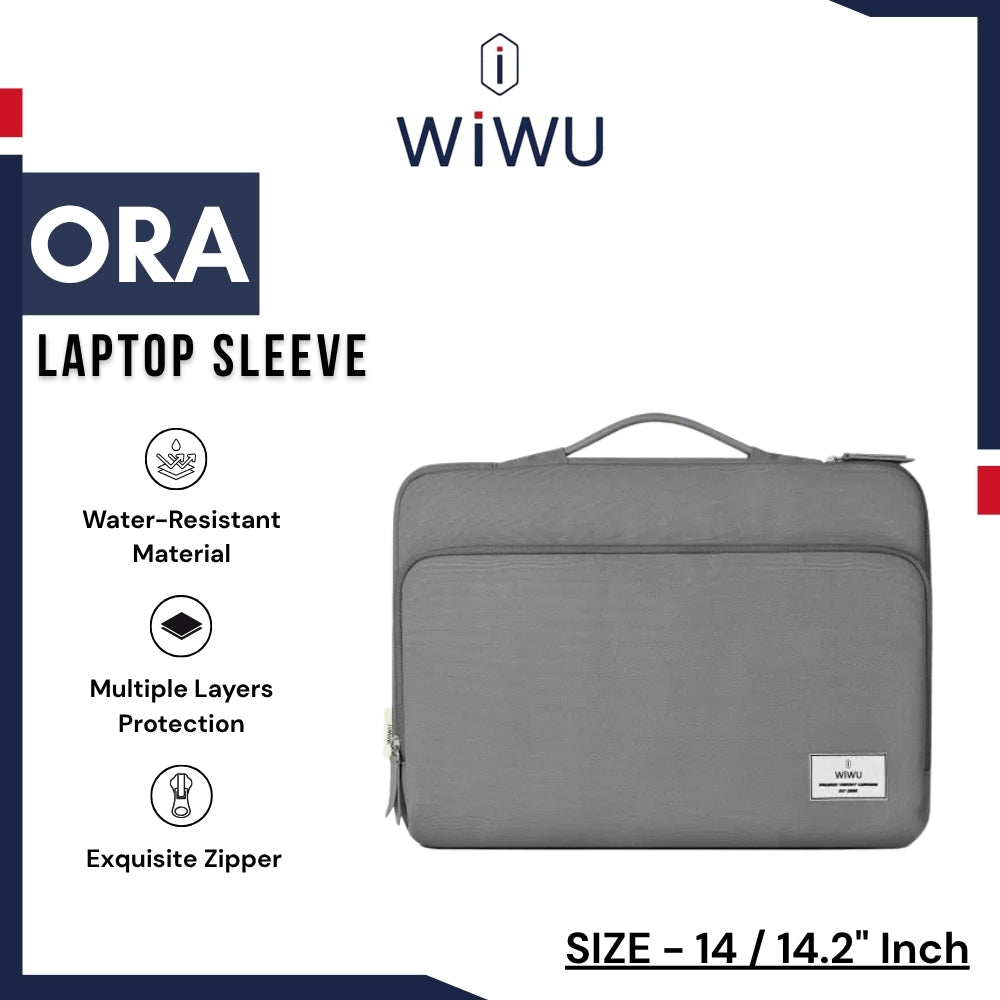 WIWU - Ora Laptop Sleeve (14") - Grey