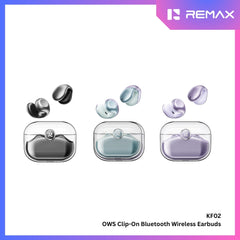 REMAX - KF02 OWS Clip-On Bluetooth Wireless Earbuds - Black