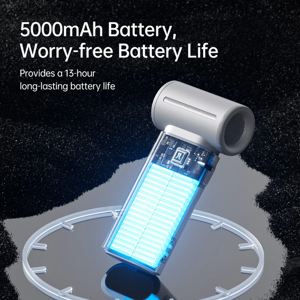 JisuLife - Handheld Fan Life 9 ( 3600mAh ) - Pink