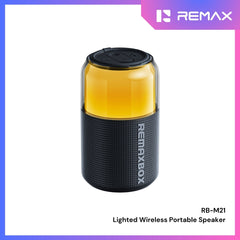REMAX - RB-M21 Lighted Wireless Portable Speaker (5W) - Black