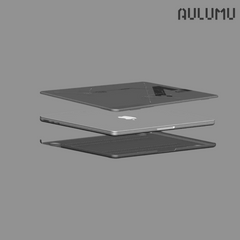 Aulumu MacBook Air Pro 14" A17 Urban Tech Laptop Protective Shell Case