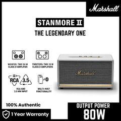 Marshall - Stanmore 2 Bluetooth Homeline Speaker - White