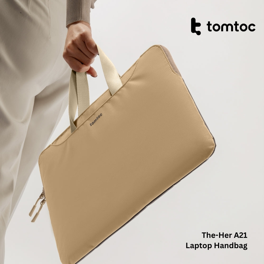 Tomtoc - TheHer-A21 Laptop Handbag ( 13.5 - 14 Inch ) - Cookie