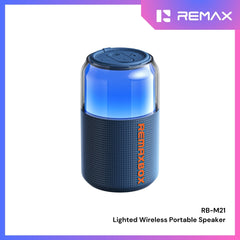 REMAX - RB-M21 Lighted Wireless Portable Speaker (5W) - Blue
