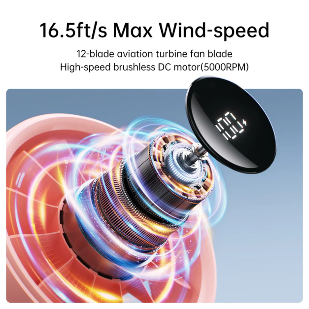 JisuLife - Handheld Fan Life 4 ( 5000mAh ) - Light Grey