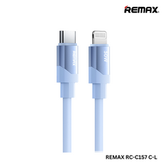 REMAX RC-C157 C-L Kyecha Series 2A All-Compatible Liquid Silicone Fast Charging Data Cable Type-C to Lightning (1.2M)(30W)