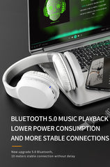 PRODA PD-BH500 MANMO WIRELESS HEADPHONE - White