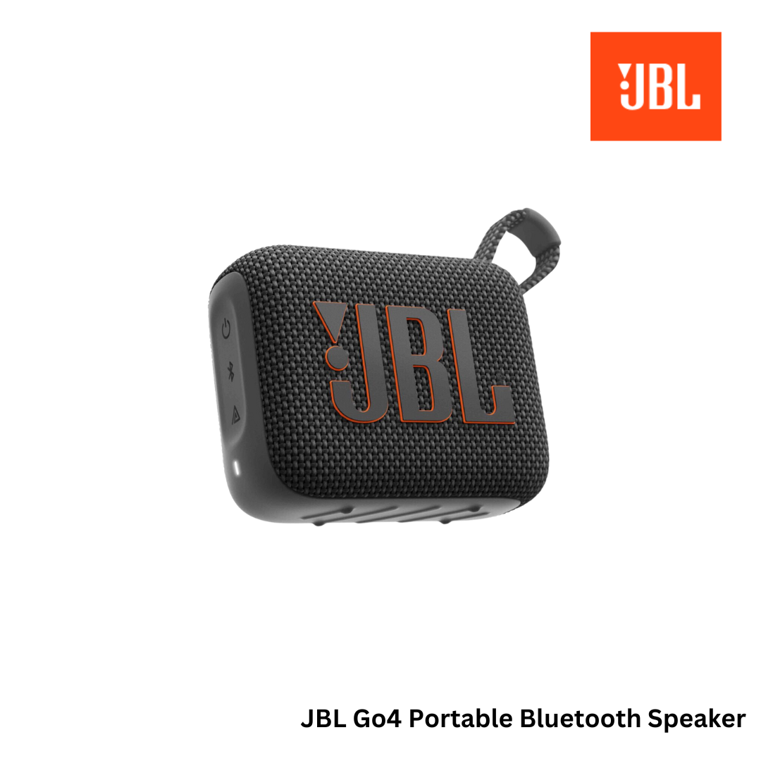 JBL Go4 Portable Bluetooth Speaker - Black