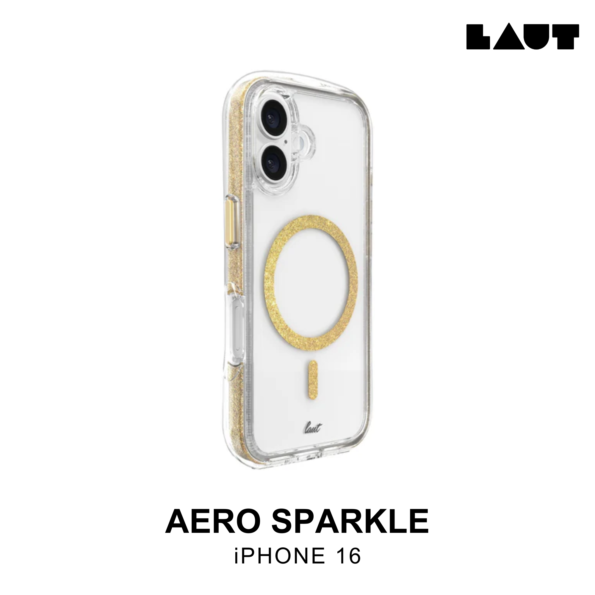 LAUT Aero Sparkle iPhone 16