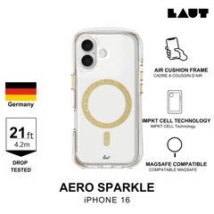 LAUT Aero Sparkle iPhone 16