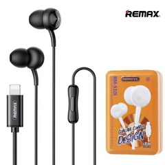 REMAX RM-510i iPhone Earphone For Music & Call (1200MM) - Black
