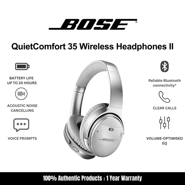 Bose quietcomfort 35 clear bluetooth hotsell