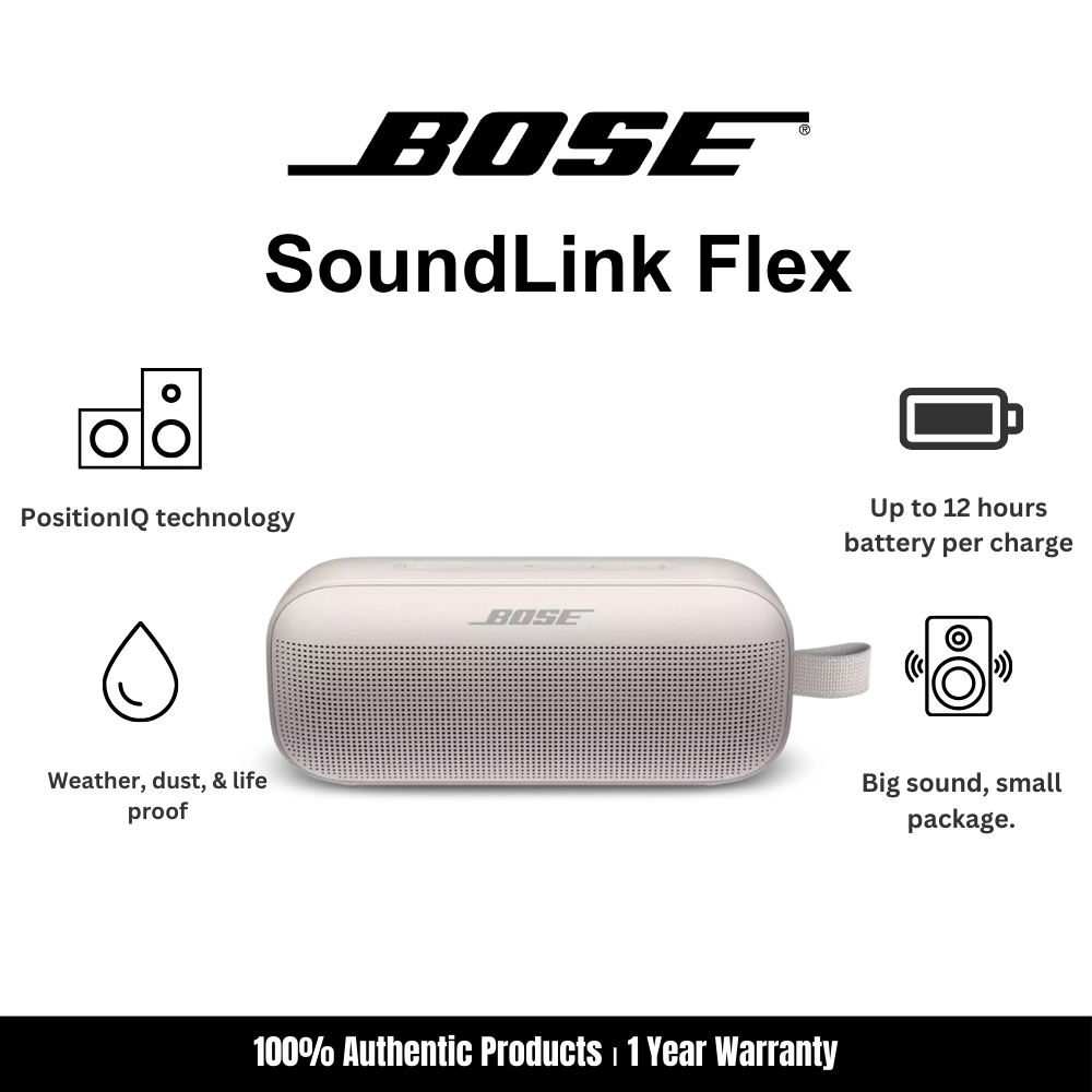 Bose SoundLink Flex Bluetooth® speaker White Smoke