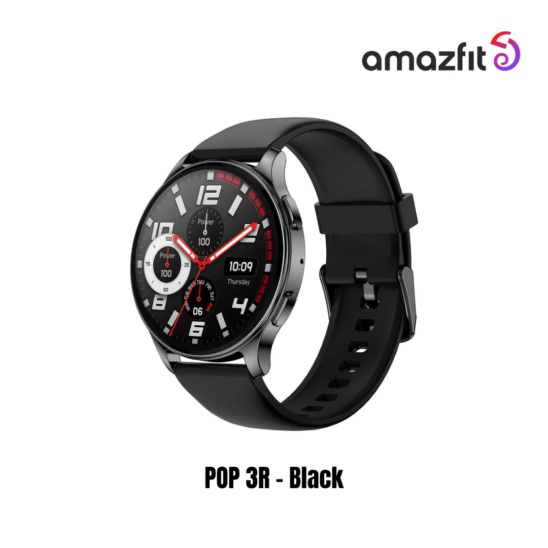 Amazfit POP 3R Smart Watch - Black