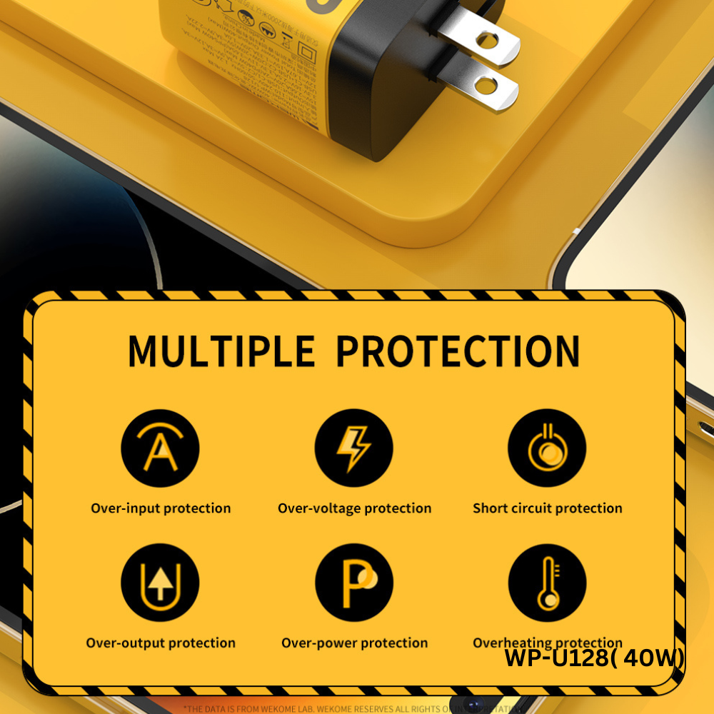 WK WP-U128 40W 2C GAN CHARGER (CN/US) (40W)