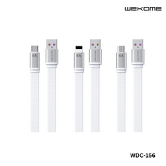 WK WDC-156 KINGKONG SERIES 2 6A SUPER FAST CHARGING DATA CABLE (1.5M)(6A), Type C Cable  -White