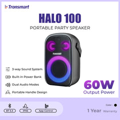 Tronsmart Halo 100 Portable Party Speaker (60W)