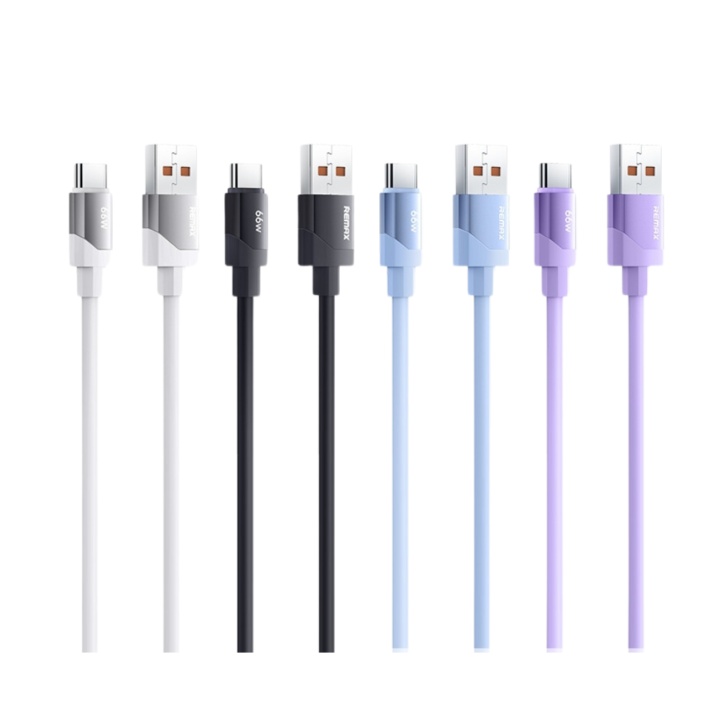 REMAX RC-C156 C-C Kyecha Series 60W Liquid Silicone Fast Charging Data Cable With Type-C to Type-C (1.2M)