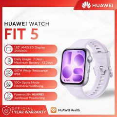 HUAWEI - Watch Fit 5 Smart Watch - Purple