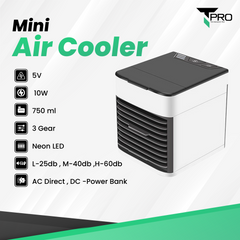 T PRO MINI AIR COOLER, Mini Air Cooler, Cooling Fan, Poratable Air Cooler