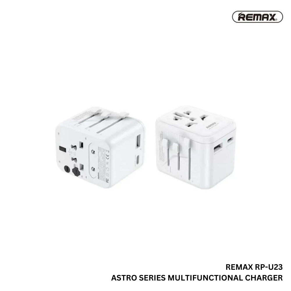 REMAX RP-U23 ASTRO SERIES MULTIFUNCTIONAL CHARGER, Multifunction Charger, 12W Charger, Adaptor