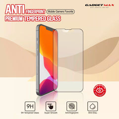 GADGET MAX Anti-Finger Print iPhone 15 Pro 6.1" 2.5D Anti-Finger Print Tempered Glass