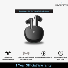 SoundPeats Life Lite Bluetooth V5.3 True Wireless Earbuds