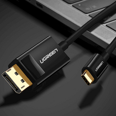 UGREEN - MM139 Type-C to DP Cable (1.5M) - Black