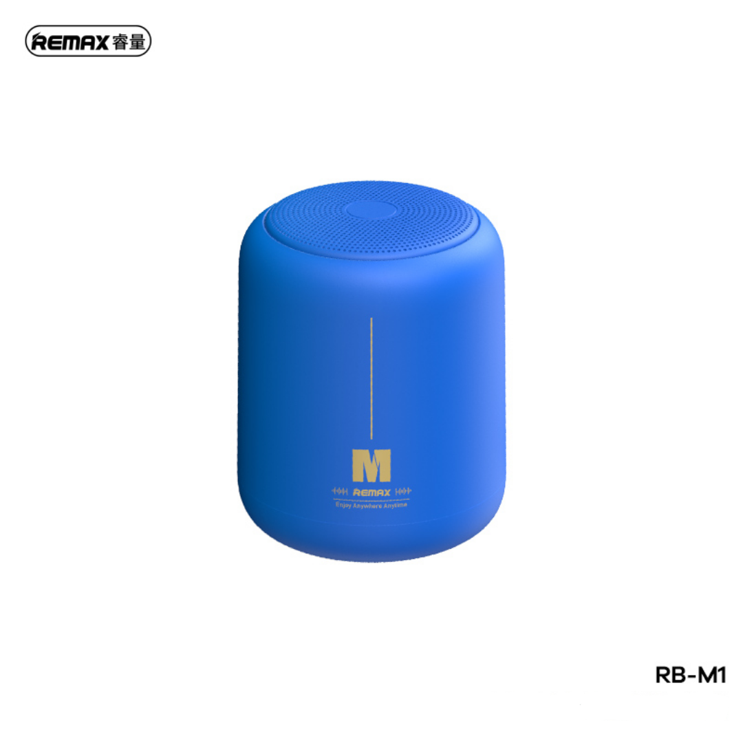 REMAX RB-M1 AIRCITY SERIES PORTABLE WIRELESS SPEAKER (3W) (5V) - Blue